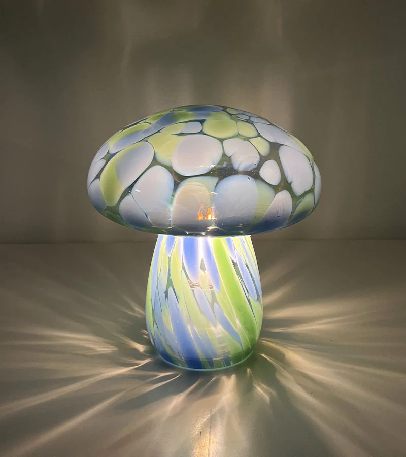 Lampe champignon chips en verre, sans fil - Image 27
