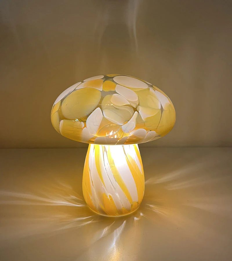 Lampe champignon chips en verre, sans fil - Image 29
