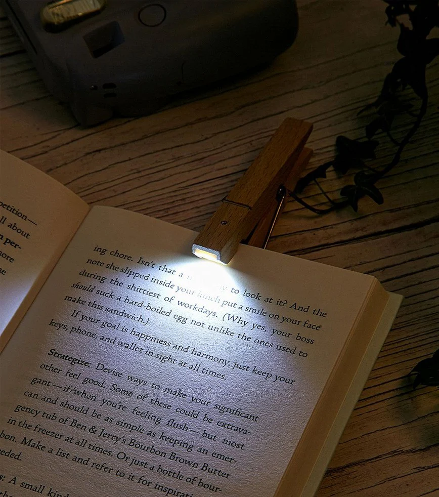 Lampe de lecture pince à linge - Image 5