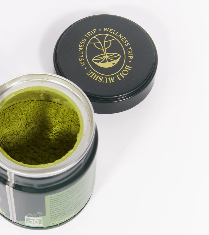 Matcha focus aux champignons adaptogènes - Image 3