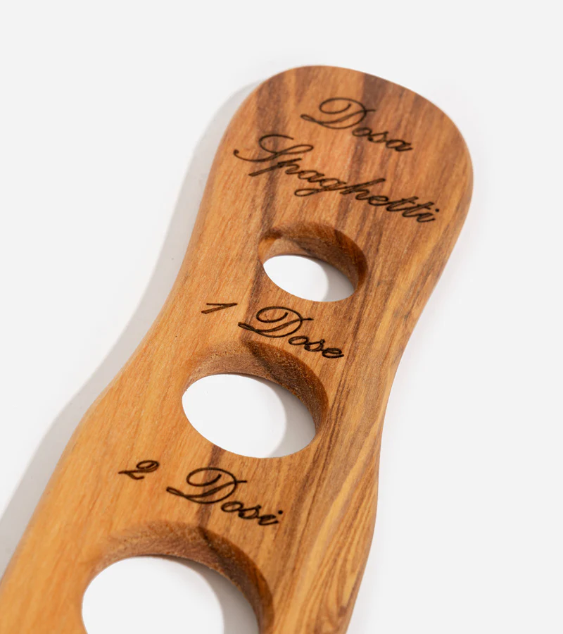 Mesure à spaghetti en bois d'olivier italien - Image 2