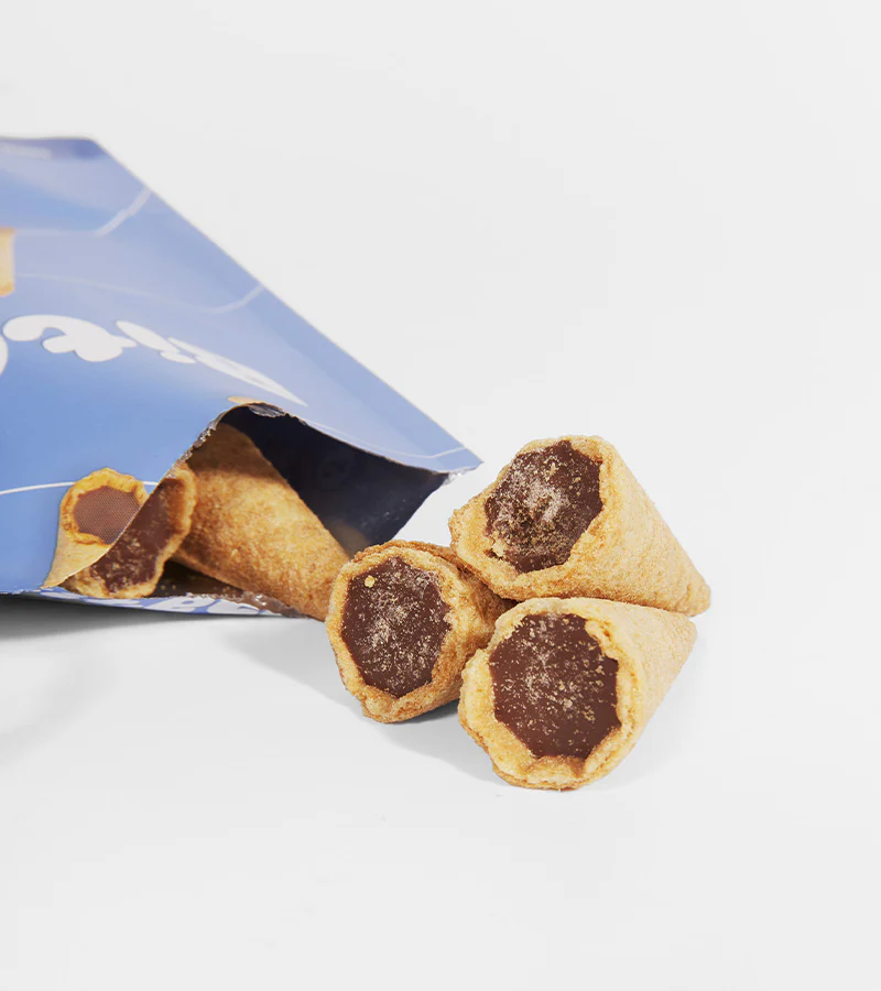 Mini cônes fourrés au chocolat - Image 4