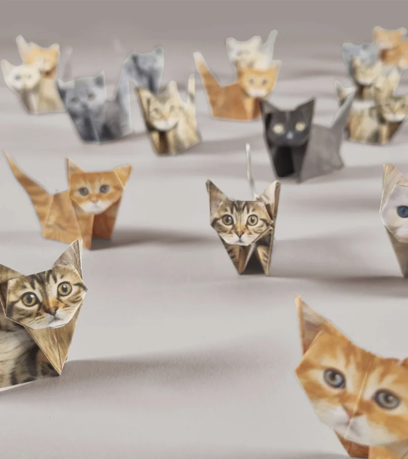 Mini-origamis - Chats - Image 4