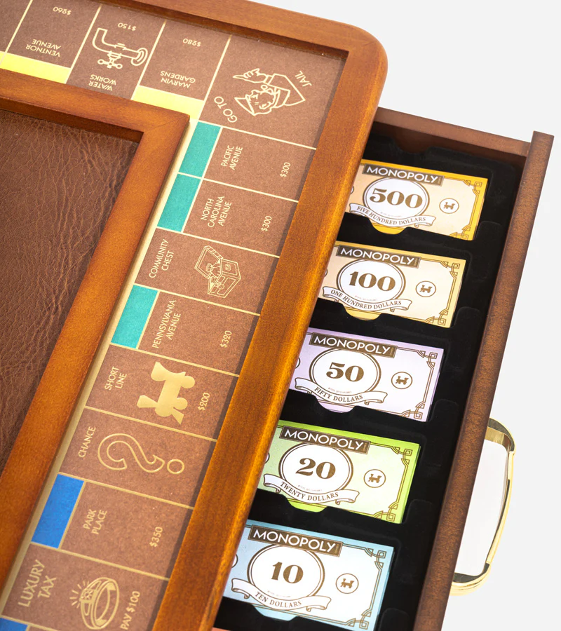 Monopoly De luxe en bois - Image 8