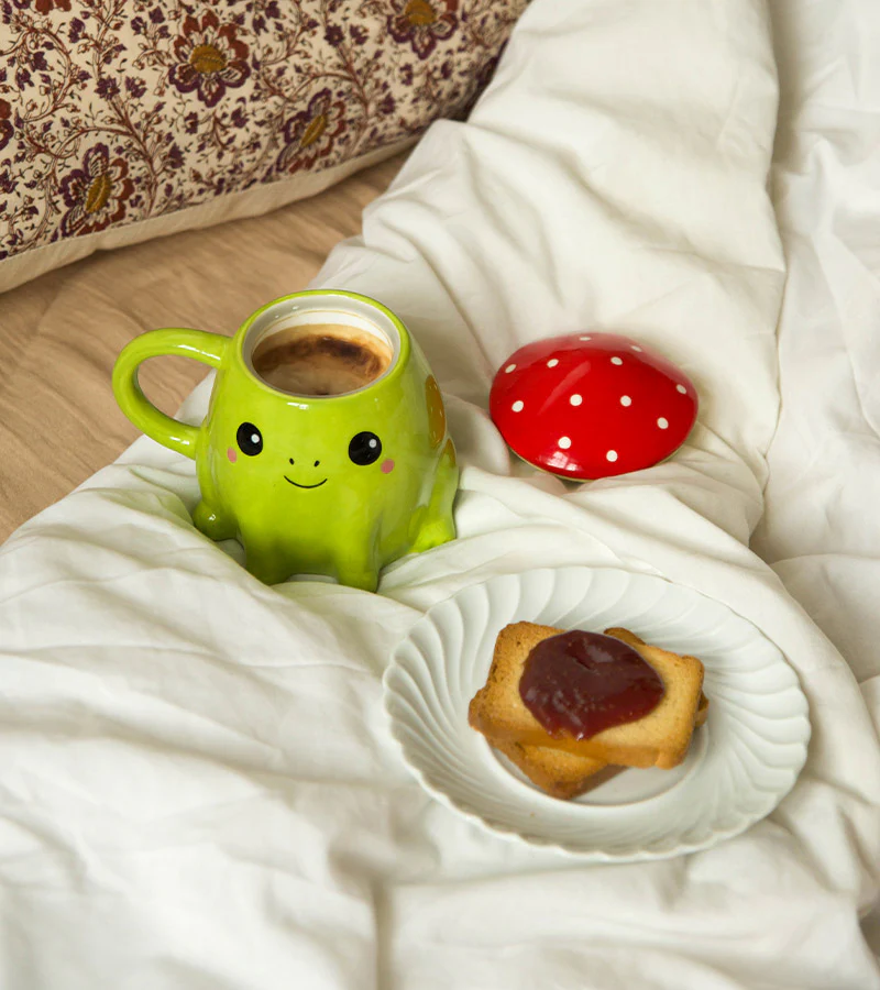 Mug grenouille avec son chapeau - Image 2