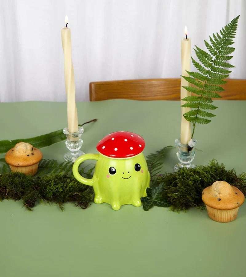 Mug grenouille avec son chapeau - Image 3