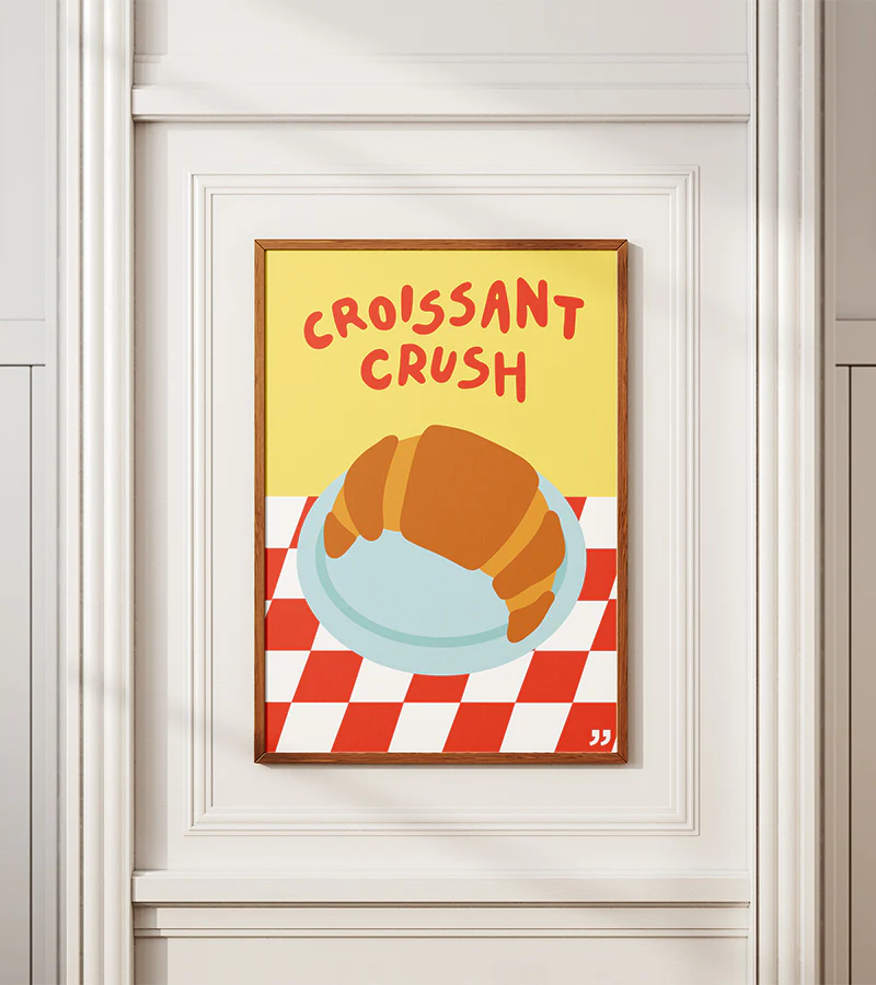 Poster Croissant crush - Image 2