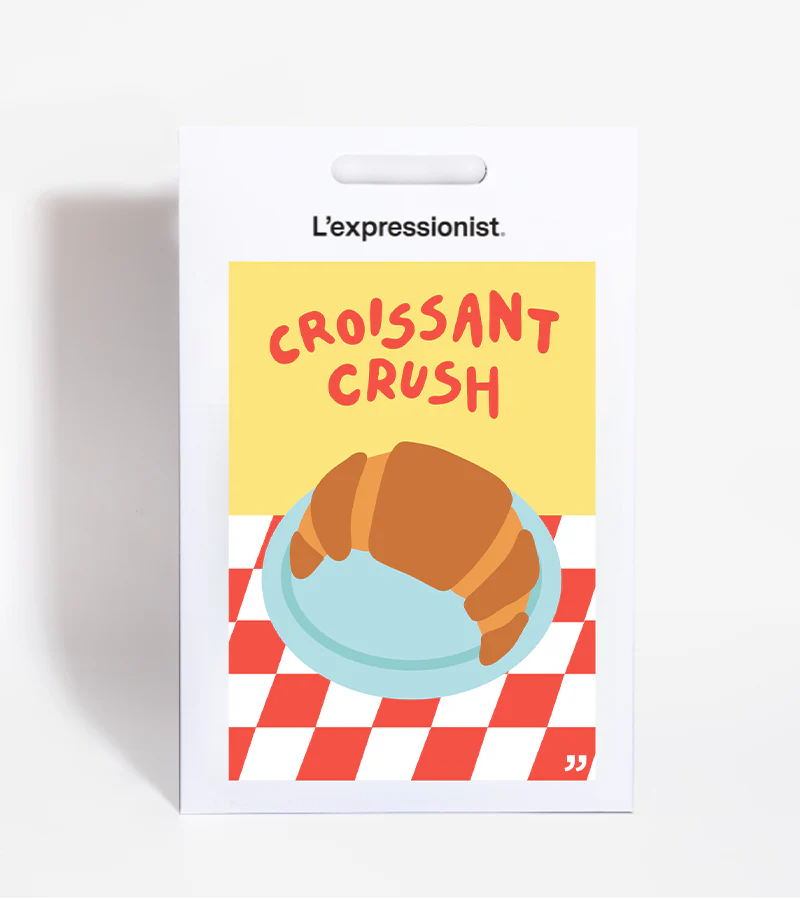 Poster Croissant crush - Image 3