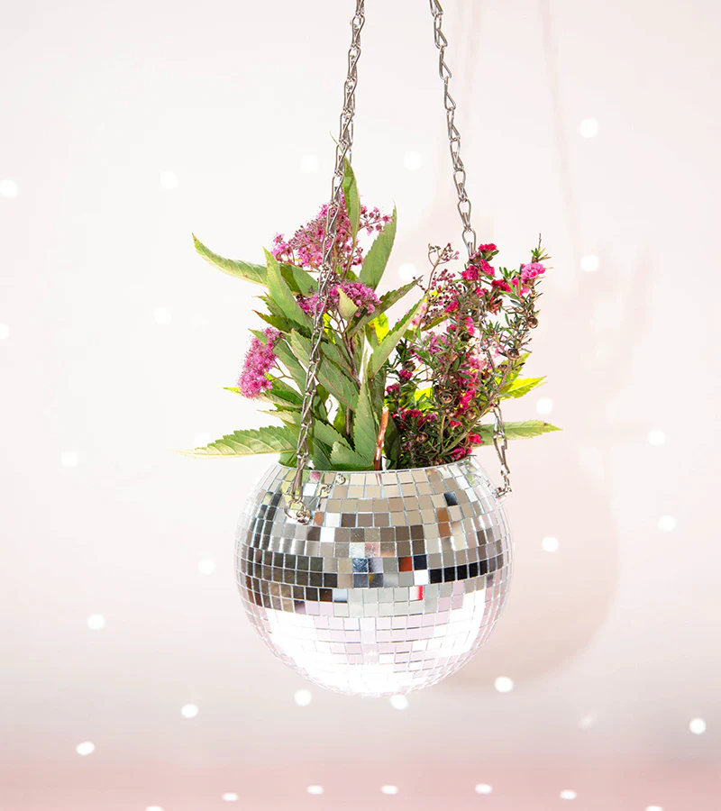 Pot de plantes disco boule à facettes - Image 3