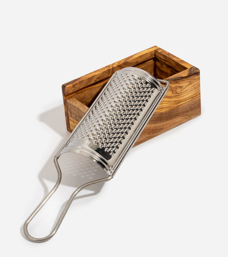 Râpe à fromage italienne en bois d'olivier - Image 3