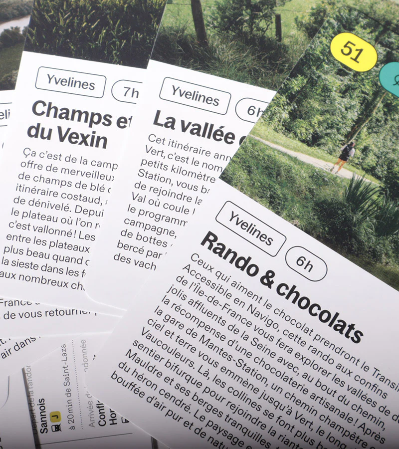 Recto Verso - 100 randonnées en Ile-de-France - Image 2