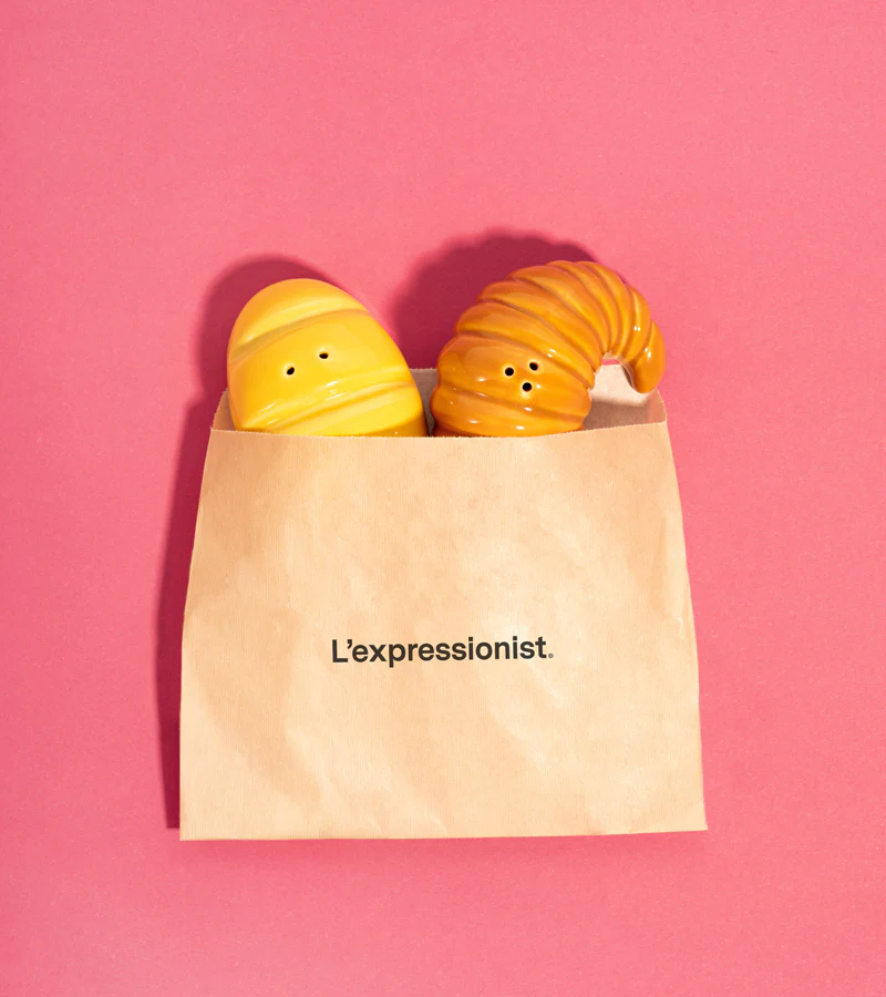 Salière et poivrière baguette et croissant - Image 3