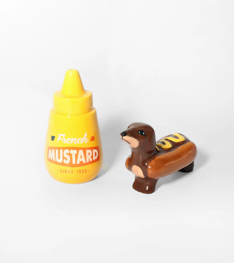 Salière et poivrière hot-dog teckel - Image 2