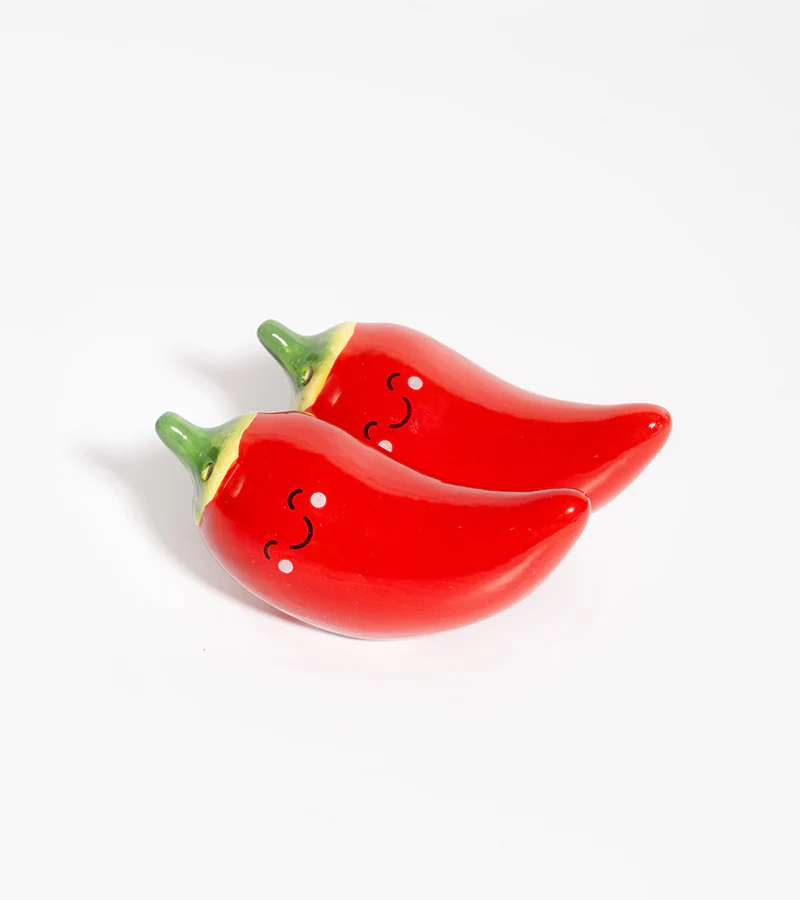 Salière et poivrière piment - Image 3