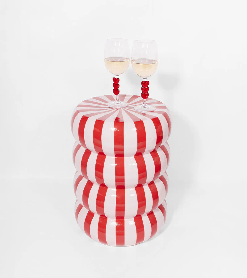 Table d’appoint candy rose - Image 3