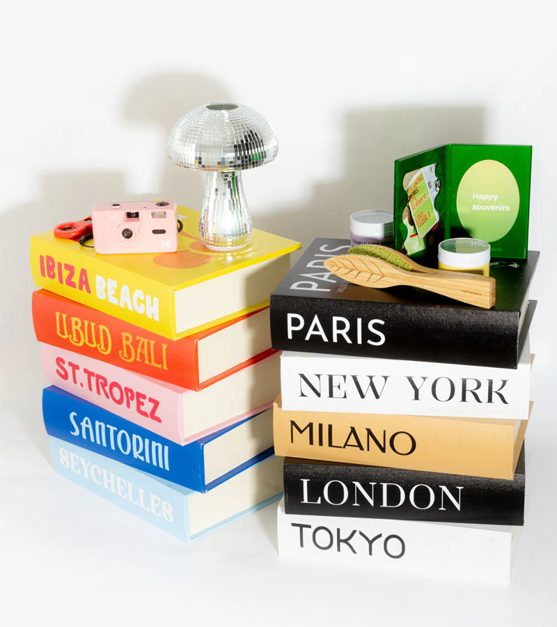 Table d'appoint - Pile de livres Paradise - Image 5