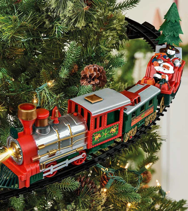 Train de Noël pour sapin - Image 2