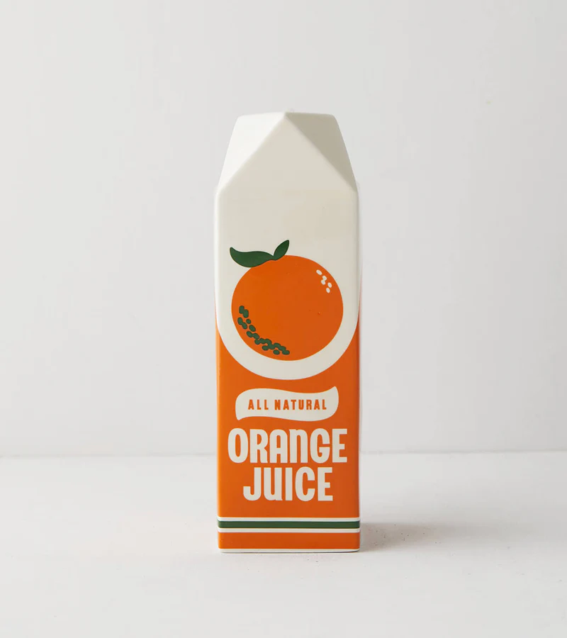 Vase brique de jus d'orange - Image 3