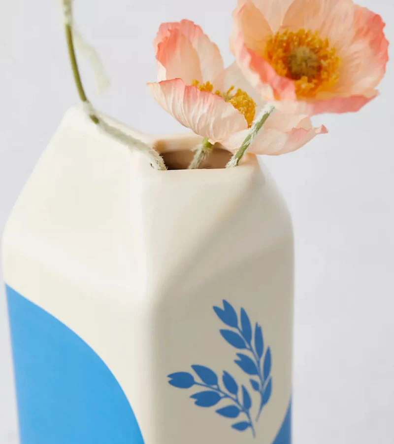 Vase brique de lait d'avoine - Image 3