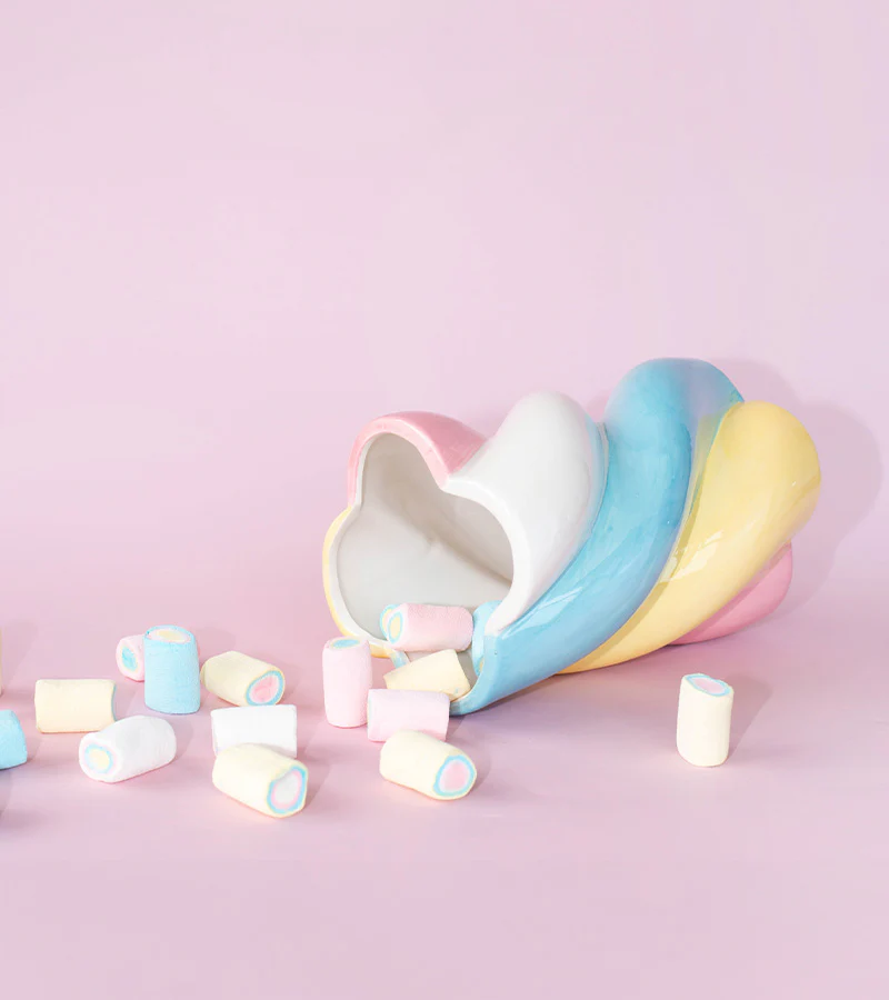 Vase candy Marshmallow - Image 6