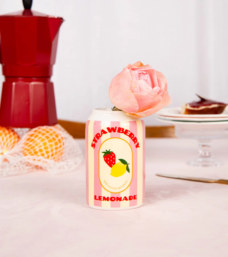 Vase canette strawberry lemonade - Image 2